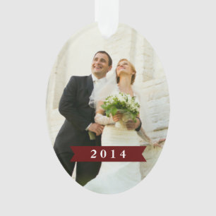 Married & Merry Holiday Ornament 5