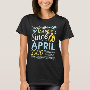 Married Since April 2006 Never Ending 16 Years Lov T-Shirt