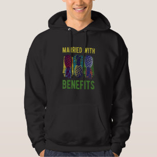 Married With Benefits Upside Down Pineapple Swinge Hoodie