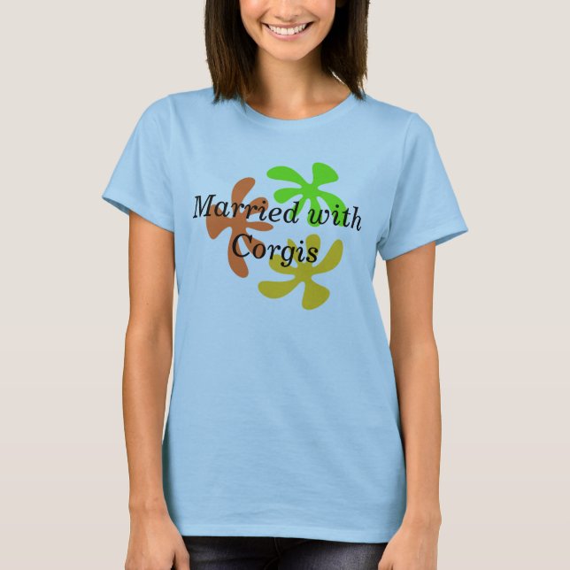 Married with Corgis T-Shirt (Front)
