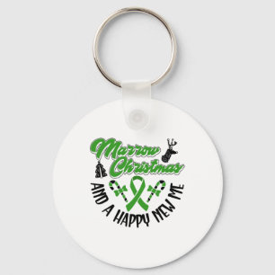 Marrow Christmas And A Happy New Me - Stem Cell Ch Keychain