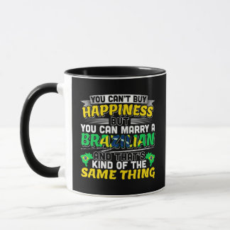 Marry a Brazilian - Brazil Happiness Mug