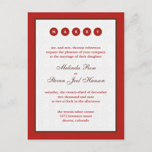 Marry Invitation