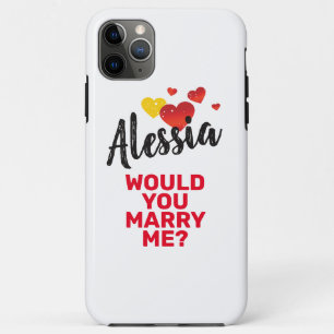 Marry Me iPhone 11 Pro Max Case