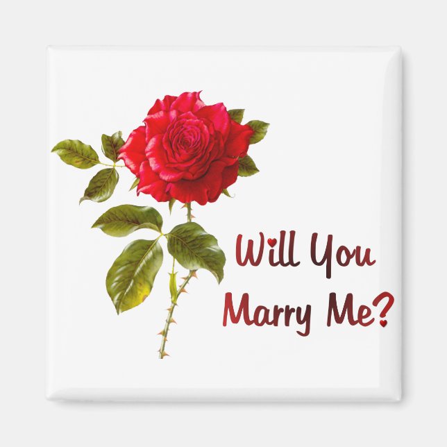 Marry Me Magnet (Front)