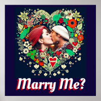 Marry Me | Proposal Poster
