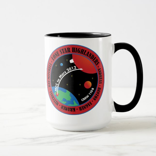 Mars 101 Crew Coffee Cup 2011 (Right)