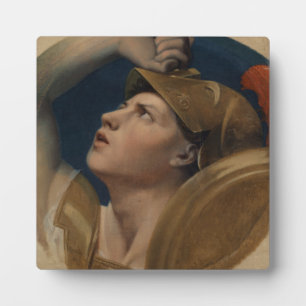 Mars, 1864 (oil on canvas) plaque