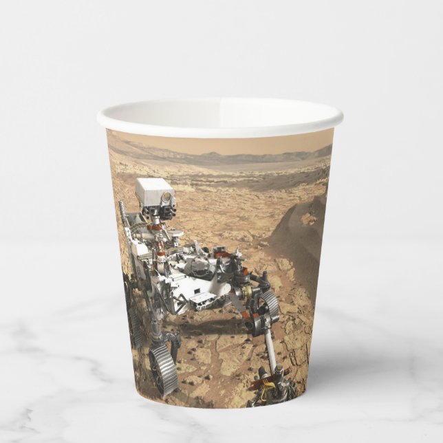 Mars 2020 Perseverance Rover Paper Cups (Left)