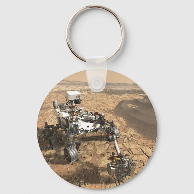 Mars 2020 Rover Keychain (Front)