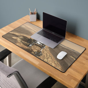 Mars 2020 Rover On The Surface Of Mars. Desk Mat
