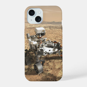 Mars 2020 Rover On The Surface Of Mars. iPhone 15 Case