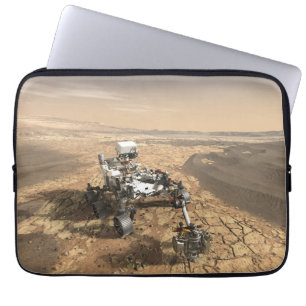 Mars 2020 Rover On The Surface Of Mars. Laptop Sleeve