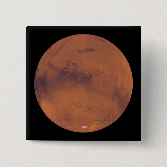 Mars 4 2 inch square button (Front)