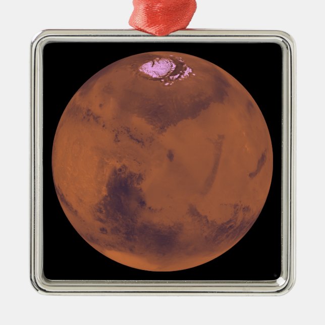 Mars 6 metal ornament (Front)