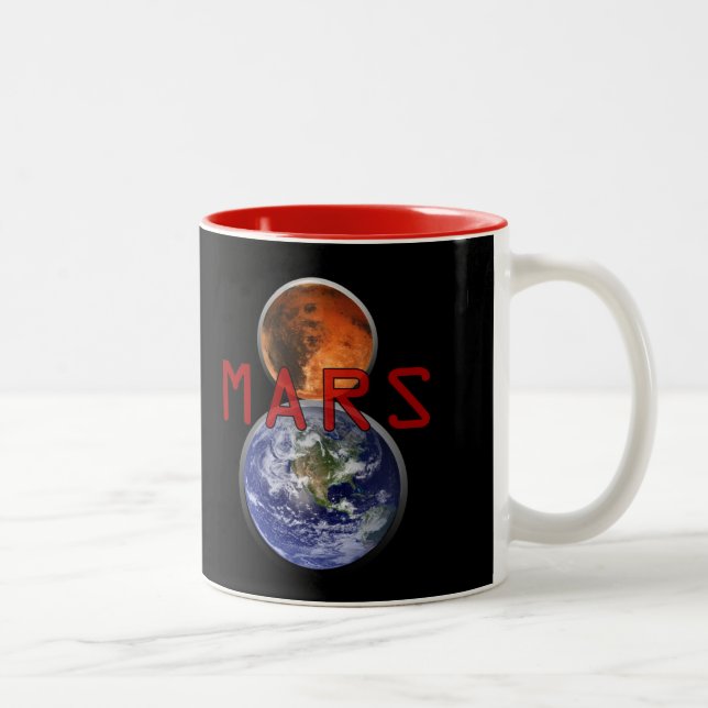 Mars 8 Two-Tone coffee mug (Right)