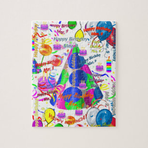 Mars 9 Anniversaire Jigsaw Puzzle