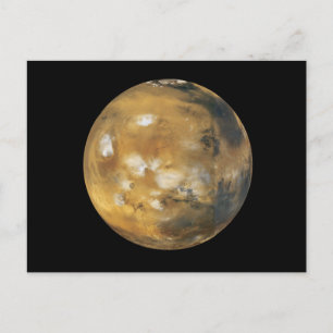 Mars! A beautiful image from space. NASA Postcard