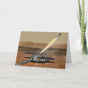Mars Ascent Vehicle Launched From Mars. Card