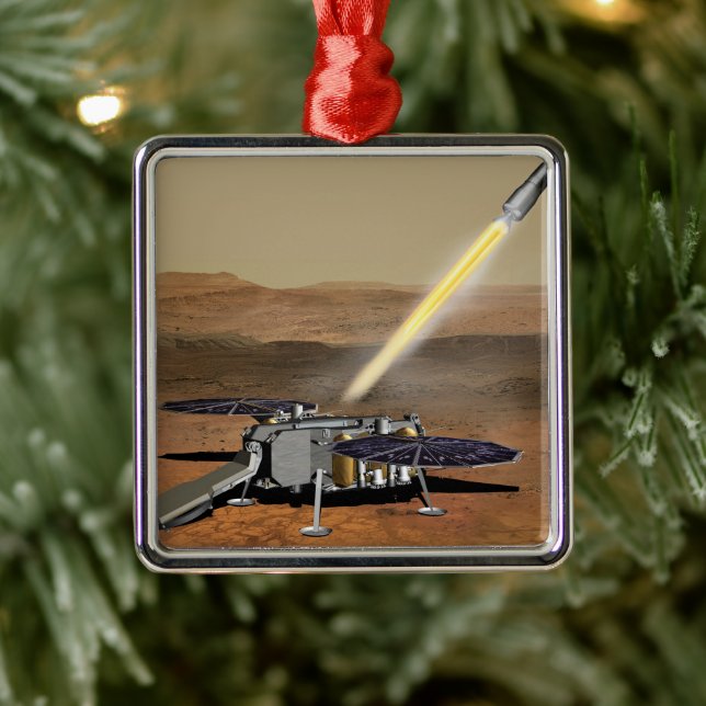 Mars Ascent Vehicle Launched From Mars. Metal Ornament (Tree)
