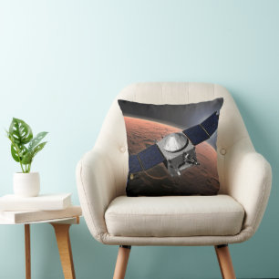 Mars Atmosphere And Volatile Evolution Mission. Throw Pillow