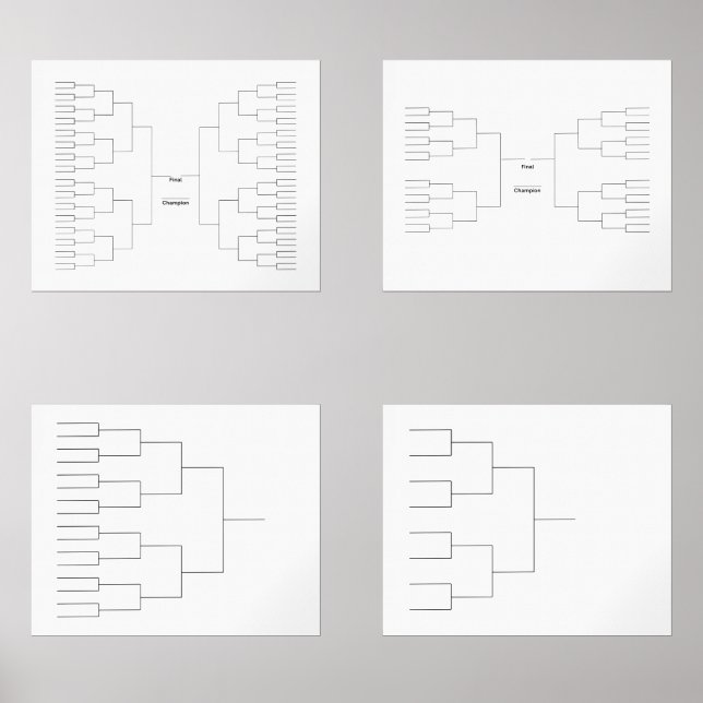 Mars Basketball 64 32 Team Bracket 16 8 Quadrant (Recto)