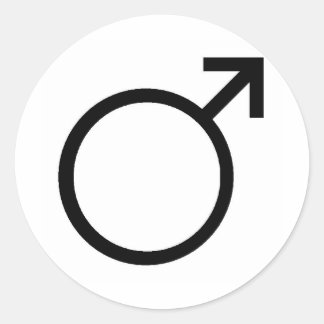 MARS CLASSIC ROUND STICKER