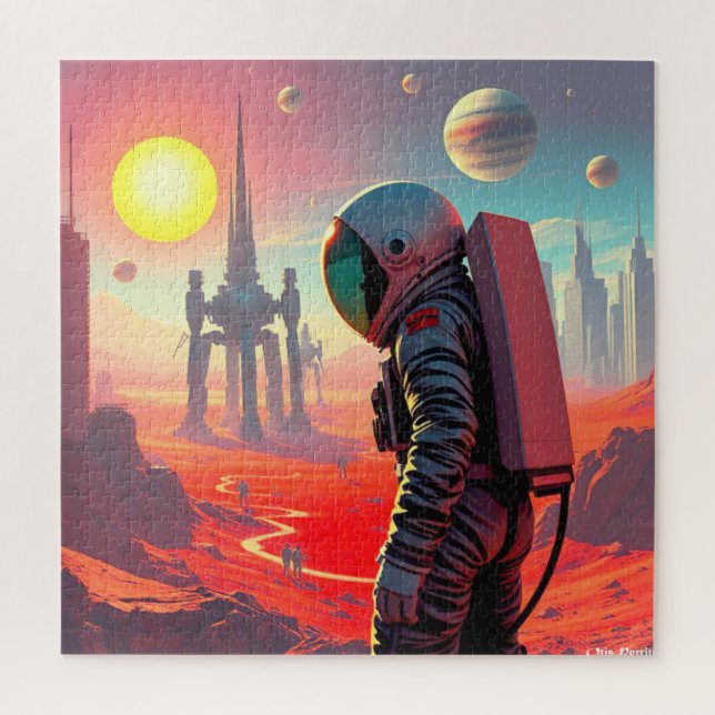 MARS CONQUEST 10 JIGSAW PUZZLE (Vertical)