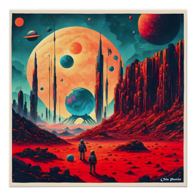 MARS CONQUEST 3 POSTER (Front)