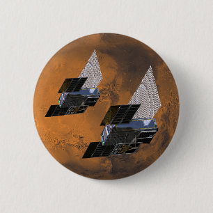 Mars Cubed by MarCO CubeSats 2 Inch Round Button