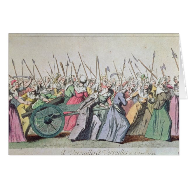 Mars de Versailles, Versailles des femmes (Devant horizontal)