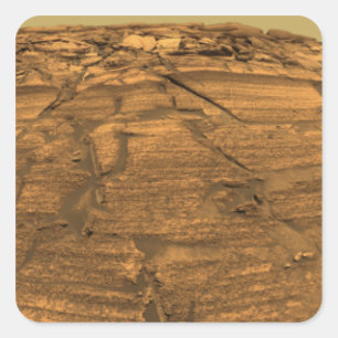 Mars Exploration Rover Opportunity Square Sticker