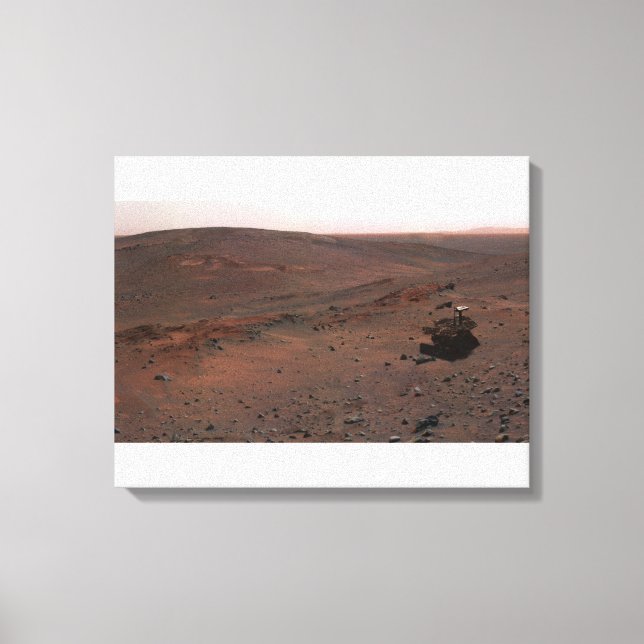 Mars Exploration Rover Spirit Canvas Print (Front)