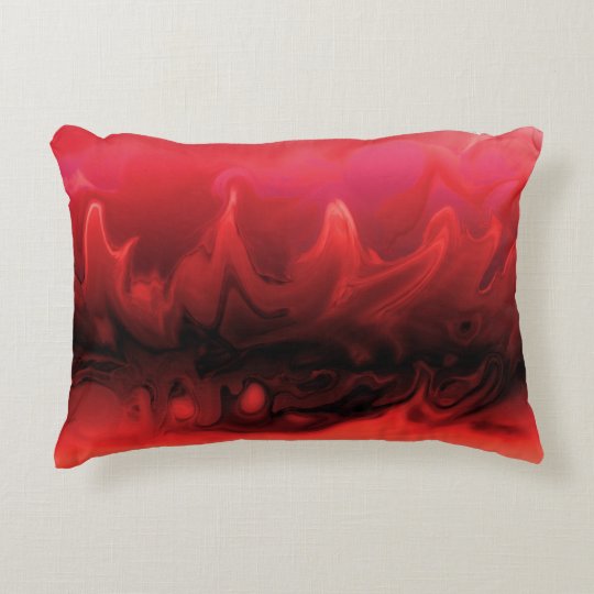 Mars Fire Accent Pillow