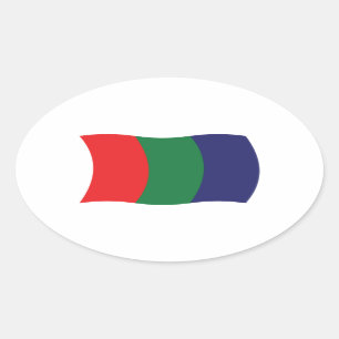 Mars Flag Sticker