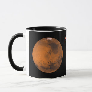 Mars Globe by NASA Mug