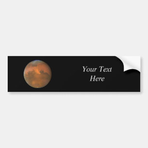 Mars (Hubble Telescope) Bumper Sticker