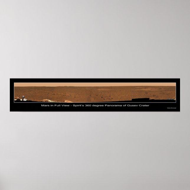 Mars in Full View Poster (Front)