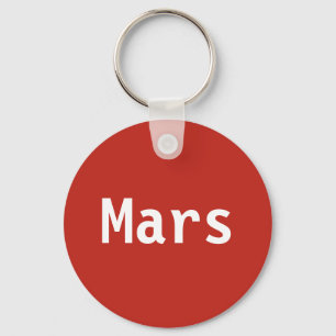 Mars Keychain