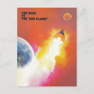 Mars Mission Postcard