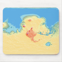 Mars Mola map after terraforming