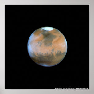 Mars Near Opposition Poster