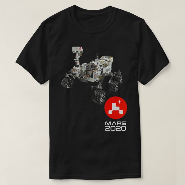 Mars Perseverance  T-Shirt (Design Front)