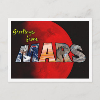 MARS POSTCARD
