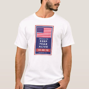 MARS POUR GARDER le T-shirt VIVANT de CRAINTE