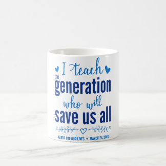 Mars pour notre tasse des vies
