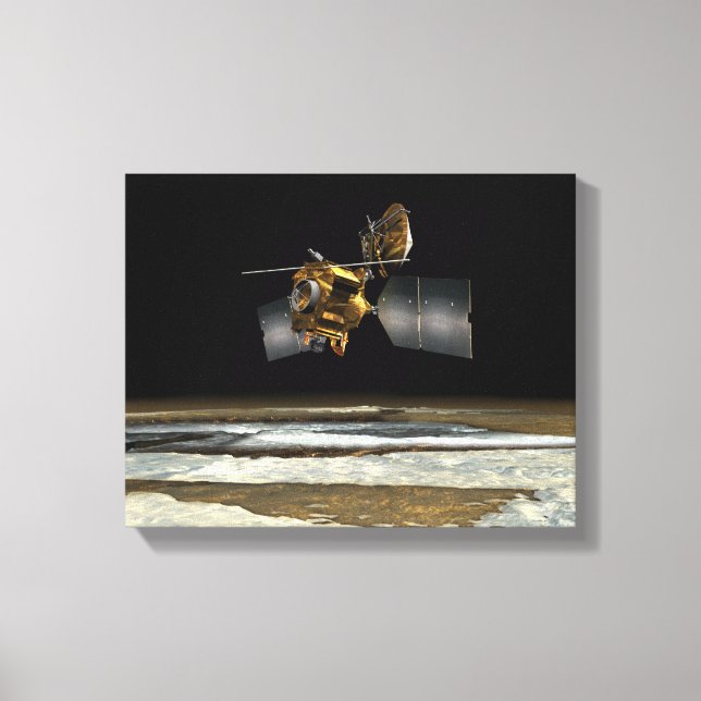 Mars Reconnaissance Orbiter 2 Canvas Print (Front)