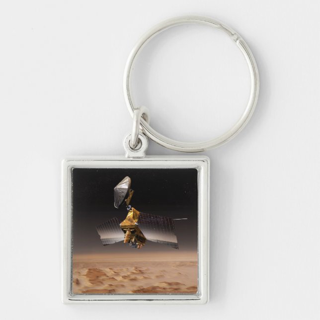 Mars Reconnaissance Orbiter 4 Keychain (Front)