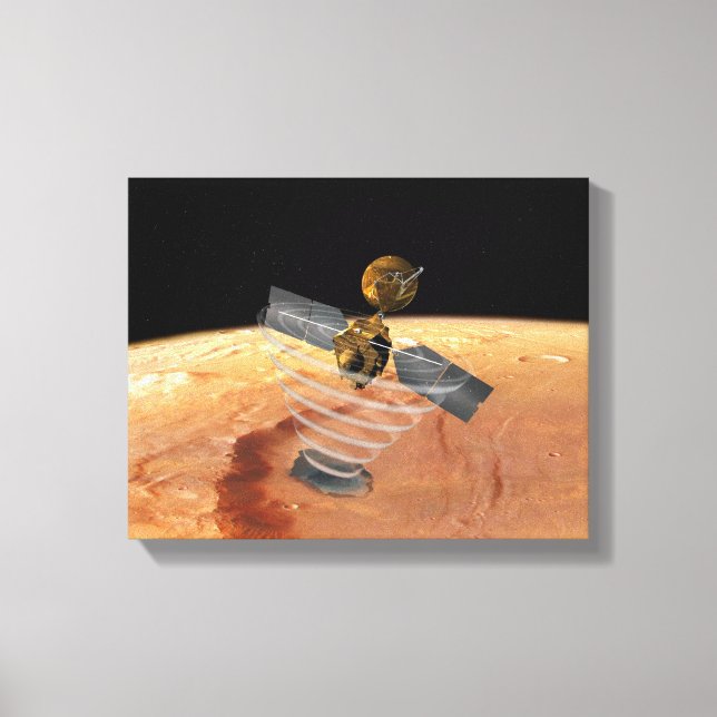 Mars Reconnaissance Orbiter Canvas Print (Front)