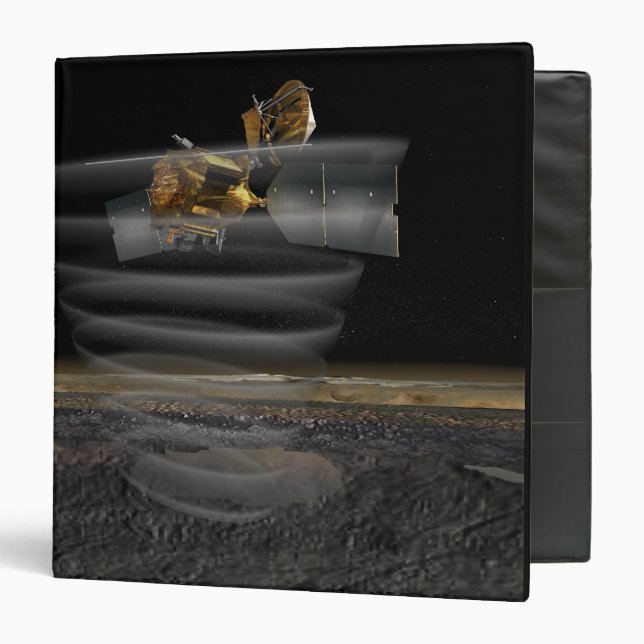Mars Reconnaissance Orbiter's Radar at Work Binder (Front/Inside)